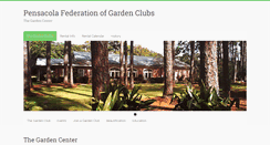 Desktop Screenshot of pensacolagardencenter.com
